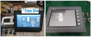 Hình ảnh một số màn hình HMI được trong quá trình sửa chữa