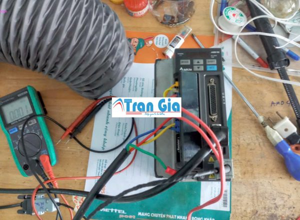 Sửa Servo Delta lỗi AL011, lỗi hỏng encoder