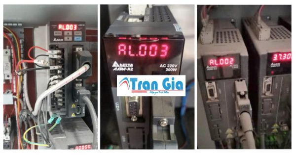 Sửa Servo Delta lỗi AL011, lỗi hỏng encoder