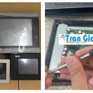 Một số hình ảnh đang trong quá trình sửa màn hình HMI tại TRAN GIA