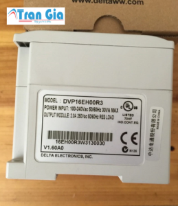 Bộ lập trình PLC Delta DVP16EH00R3 8 In/8 Out Relay 220VAC