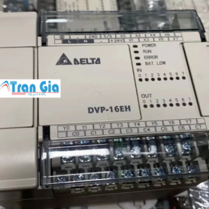 Bộ lập trình PLC Delta DVP16EH00T2 8 In/8 Out Transistor 220VAC