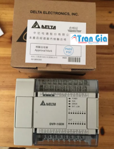 Bộ lập trình PLC Delta DVP16EH00T2 8 In/8 Out Transistor 220VAC