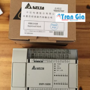 Bộ lập trình PLC Delta DVP16EH00T2 8 In/8 Out Transistor 220VAC