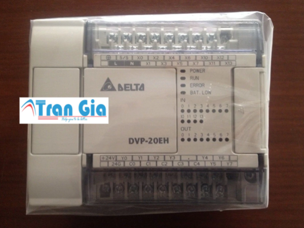 Bộ lập trình PLC Delta DVP20EH00T3 10 In/10 Out Transistor 220VAC