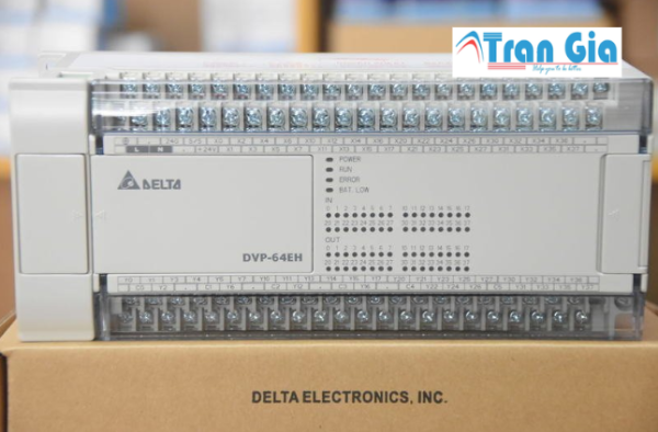Bộ lập trình PLC Delta DVP64EH00T3 32 In/32 Out Transistor 220VAC