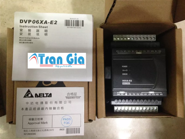 Module PLC DVP06XA-E2 Delta