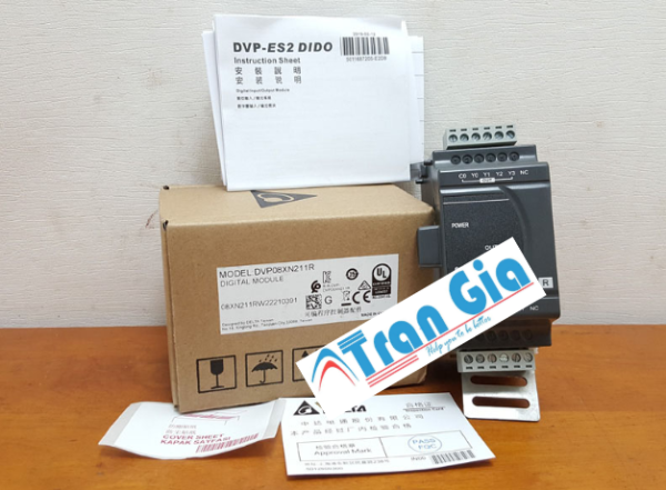 Module PLC DVP08XN211R Delta - Hình ảnh 2