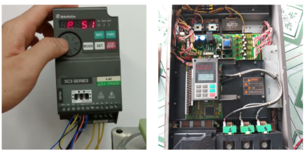 Công ty sửa biến tần Shihlin báo lỗi PUE, CbE bảo hành 3-6 tháng