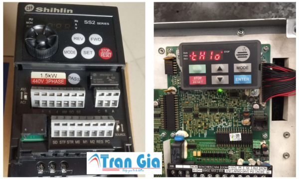 Công ty sửa biến tần Shihlin báo lỗi OV0, OV1, OV2 giá rẻ