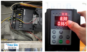 Hình ảnh một số biến tần đang được sửa tại Trần Gia Automation