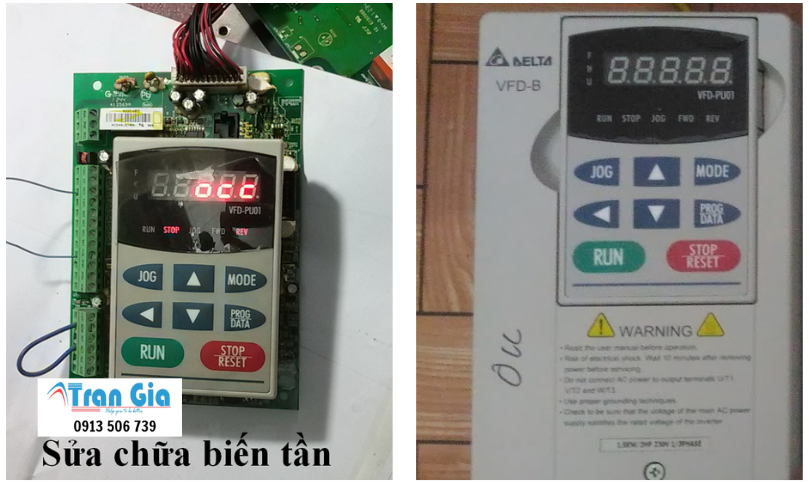 Công ty sửa biến tần Delta VFD-B hỗ trợ bảo hành từ 3-6 tháng