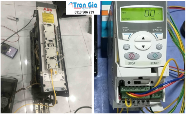 Sửa lỗi biến tần ABB ACS580 bảo hành linh kiện chính hãng giá tốt