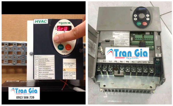 Sửa biến tần Schneider ATV212 chuyên tải nặng báo lỗi, sửa biến tần Schneider uy tín