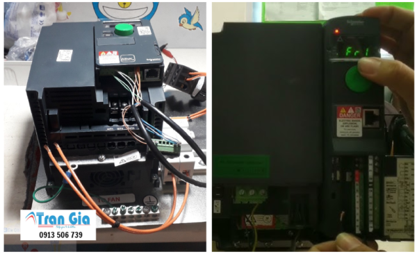 Sửa biến tần Schneider AVT320 báo lỗi với kinh nghiệm nhiều năm trong ngành
