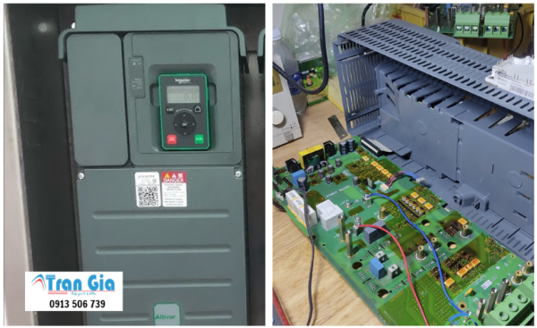 Sửa biến tần Schneider ATV610 báo lỗi, xử lý lỗi nhanh chóng, uy tín tại TP Hồ Chí Minh