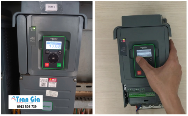 Sửa biến tần Schneider ATV610 báo lỗi, xử lý lỗi nhanh chóng, uy tín tại TP Hồ Chí Minh