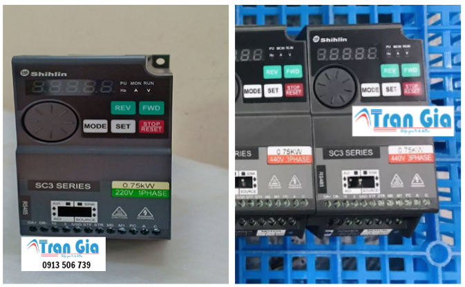 Sửa biến tần Shihlin SC3 công suất 0.4KW đến 22kw, xử lý lỗi nhanh chóng