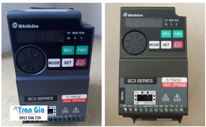 Sửa biến tần Shihlin SC3 công suất 0.4KW đến 22kw, xử lý lỗi nhanh chóng