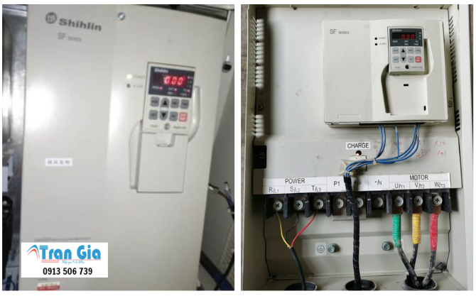 Sửa biến tần Shihlin SF-G báo lỗi với kinh nghiệm 15 năm trong nghề