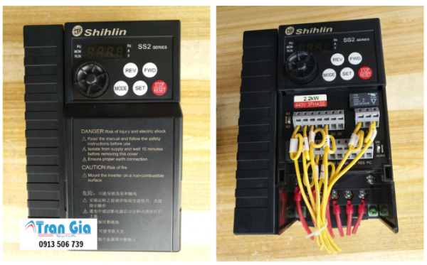 Sửa biến tần Shihlin SS2 báo lỗi giá rẻ xử lý lỗi nhanh lấy liền khu vực miền nam