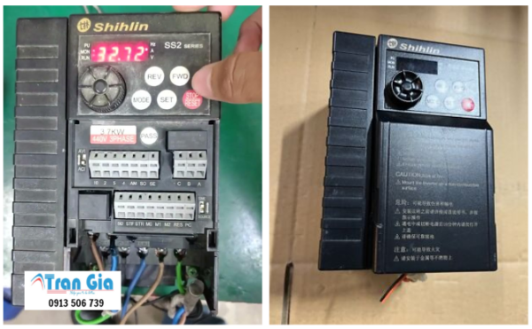 Sửa biến tần Shihlin SS2 báo lỗi giá rẻ xử lý lỗi nhanh lấy liền khu vực miền nam