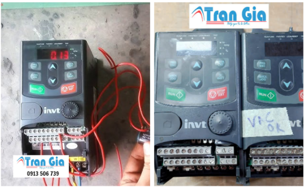 Sửa biến tần INVT GD35 báo lỗi và hướng dẫn cách khắc phục lỗi chi tiết