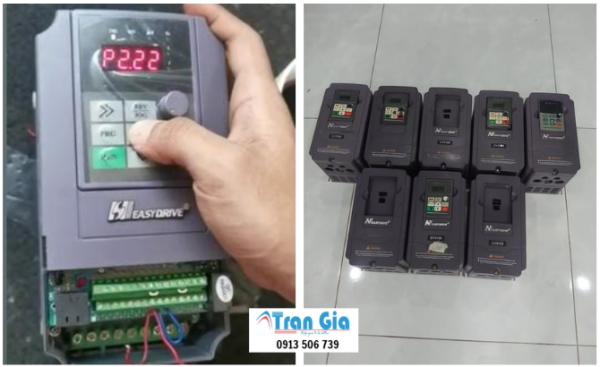 Chuyên sửa biến tần EasyDrive GT20 báo lỗi sửa lấy liền trong vòng 24h tại Trần Gia Automation