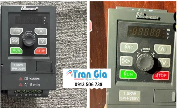 Chuyên sửa biến tần EasyDrive GT20 báo lỗi sửa lấy liền trong vòng 24h tại Trần Gia Automation