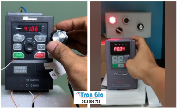 Chuyên sửa biến tần EasyDrive GT20 báo lỗi sửa lấy liền trong vòng 24h tại Trần Gia Automation