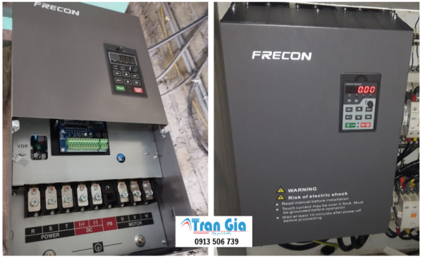 Sửa biến tần Frecon FR100, FR300, FR150A, FR200, FR500A báo lỗi linh kiện nhập khẩu chính hãng 100%