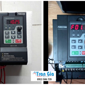 Sửa biến tần Frecon FR100, FR300, FR150A, FR200, FR500A báo lỗi linh kiện nhập khẩu chính hãng 100%