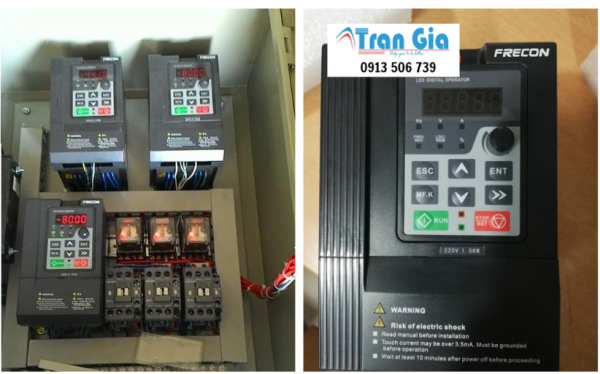 Sửa biến tần Frecon FR500A công suất từ 11kw đến 160kw, hỗ trợ sửa lấy ngay trong ngày