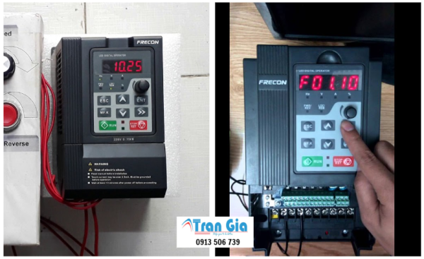 Sửa biến tần Frecon FR500A công suất từ 11kw đến 160kw, hỗ trợ sửa lấy ngay trong ngày
