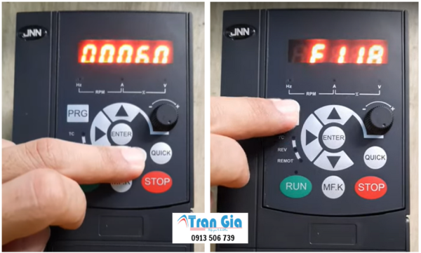 Nhận sửa biến tần Janson Control công suất từ 2.2kw đến 7.5kw với kinh nghiệm 15 năm trong nghề