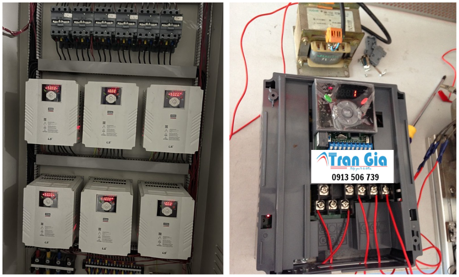 Công ty sửa biến tần LS uy tín, bảo hành linh kiện nhập khẩu chính hãng 100%