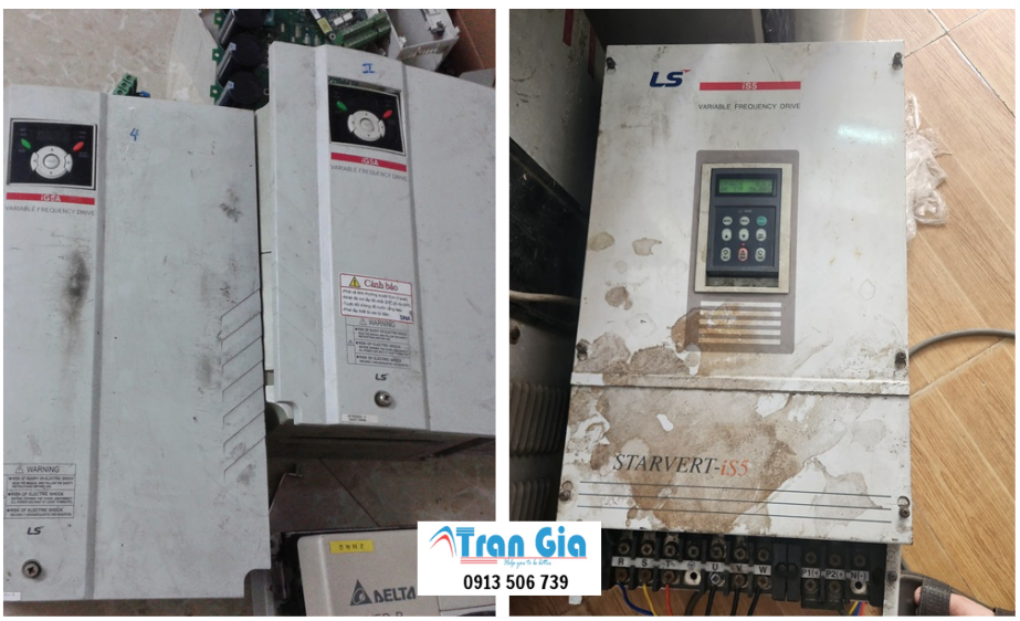 Công ty sửa biến tần LS uy tín, bảo hành linh kiện nhập khẩu chính hãng 100%