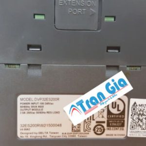Bộ lập trình PLC Delta DVP32ES200R 16 In/16 Out Relay 220VAC