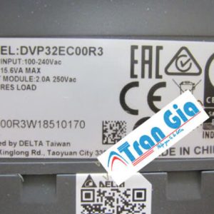 Bộ lập trình PLC Delta DVP32EC00R3 16 In/16 Out Relay 220VAC