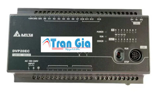 Bộ lập trình PLC Delta DVP20EC00R3 12 In/8 Out Relay 220VAC