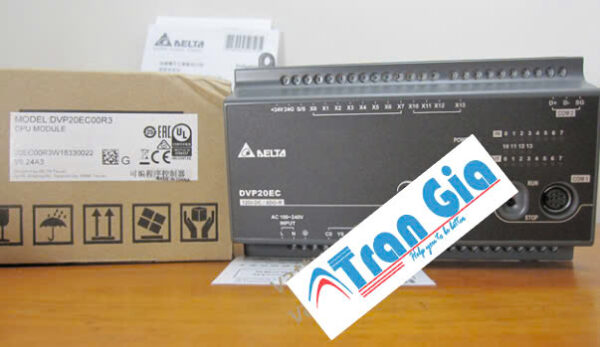 Bộ lập trình PLC Delta DVP20EC00R3 12 In/8 Out Relay 220VAC