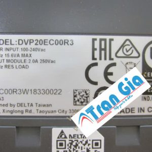 Bộ lập trình PLC Delta DVP14SS11T2 8 In/6 Out Transistor 24VDC