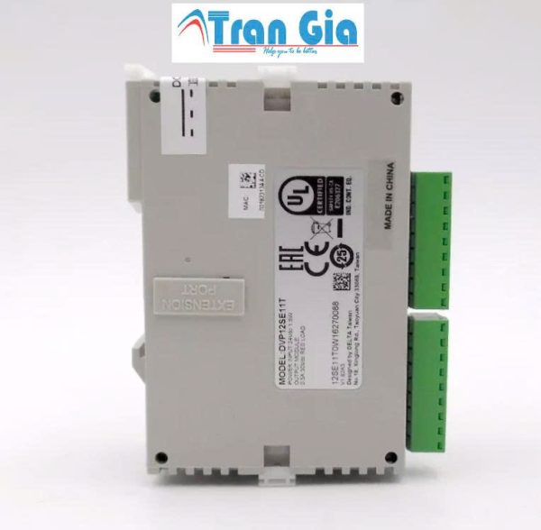 Bộ lập trình PLC Delta DVP12SE11T 8 In/4 Out Transistor 24VDC