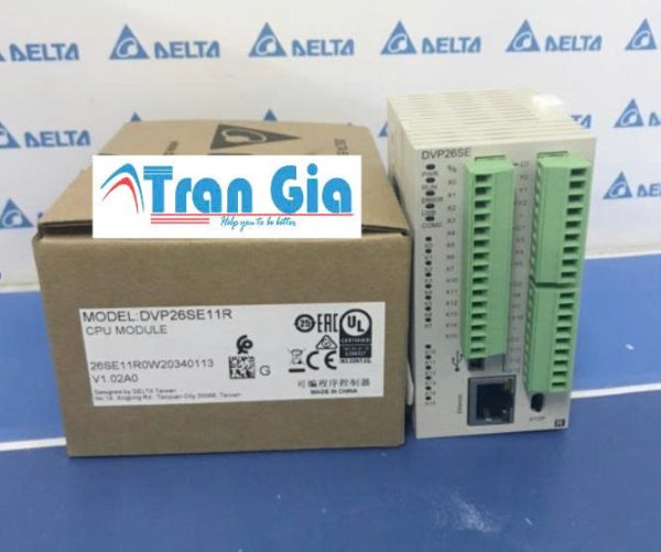 Bộ lập trình PLC Delta DVP26SE11R 14 In/12 Out Relay 24VDC