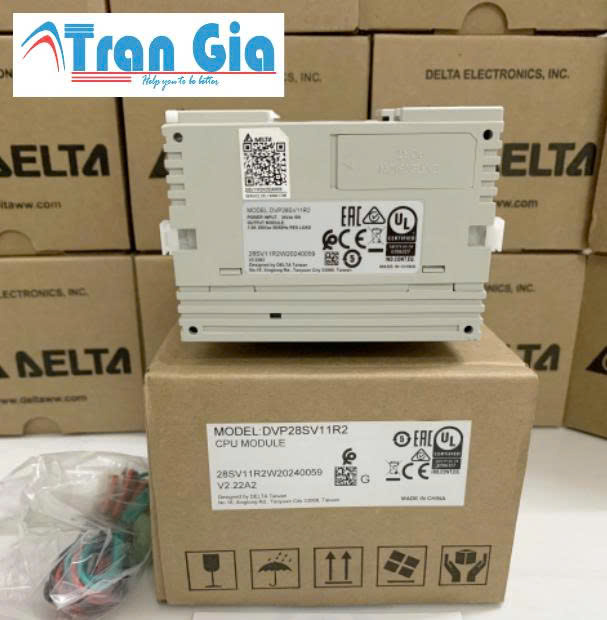 Bộ lập trình PLC Delta DVP24SV11T2 10 In/12 Out Transistor 24VDC