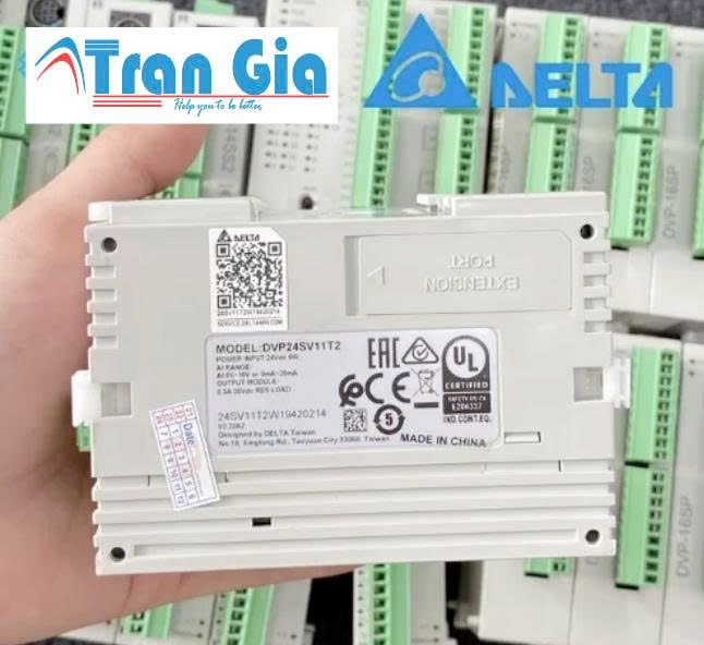 Bộ lập trình PLC Delta DVP24SV11T2 10 In/12 Out Transistor 24VDC