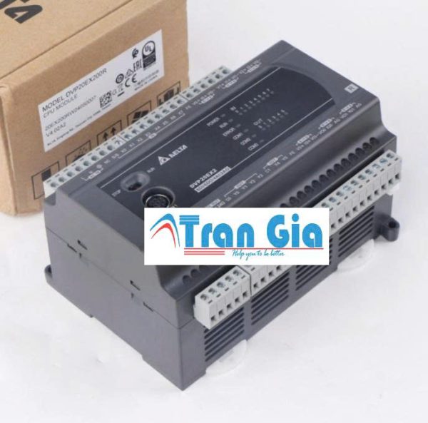 Bộ lập trình PLC Delta DVP20EX200R 8 In/6 Out Relay 220VAC