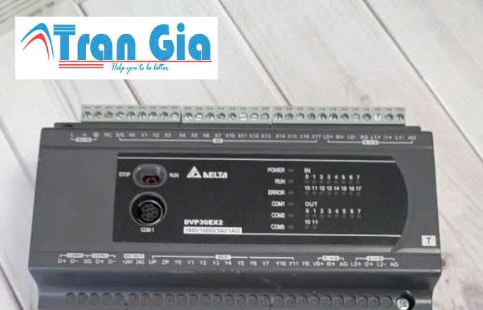 Bộ lập trình PLC Delta DVP30EX200T 16 In/10 Out Transistor 220VAC