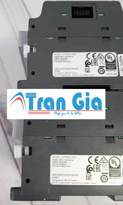Bộ lập trình PLC Delta DVP30EX200T 16 In/10 Out Transistor 220VAC