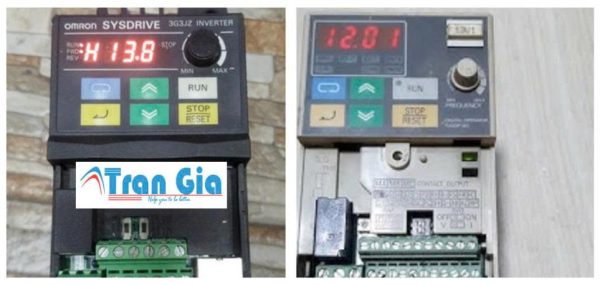 biến tần Omron đang trong quá trình sửa chữa tại TRAN GIA 